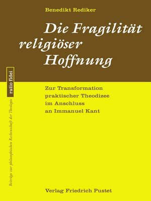 cover image of Fragilität religiöser Hoffnung